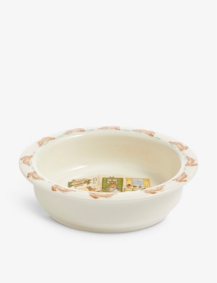 ROYAL DOULTON: Bunnykins hand-decorated bone china baby plate 16cm