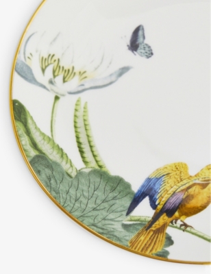 WEDGWOOD: Waterlily limited-edition china plate 17cm