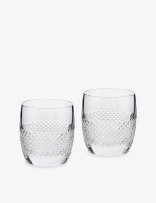 Wedgwood X Vera Wang Diamond Mosaic Tumbler Set Of Two