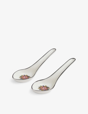 Wedgwood Florentine Bone-china Soup Spoons