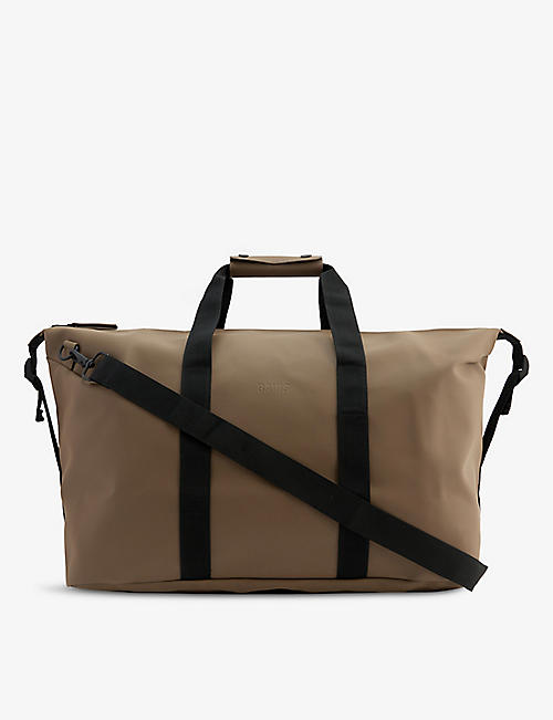 Post logo-embossed woven gym bag Selfridges & Co Men Accessories Bags Sports Bags 