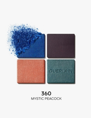 Guerlain Ombres G Eyeshadow Quad 6g In 360 Mystic Peacok