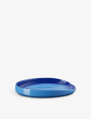 Le Creuset Oval Stoneware Spoon Rest In Azure Blue
