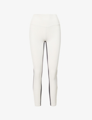 Splits59 Raquel Supplex High-waisted Flare Pant in White