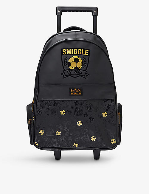 SMIGGLE: 20th Birthday Light Up woven trolley backpack