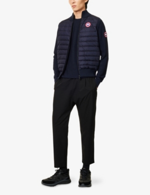 CANADA GOOSE: Dartmouth brand-patch wool-knit jumper