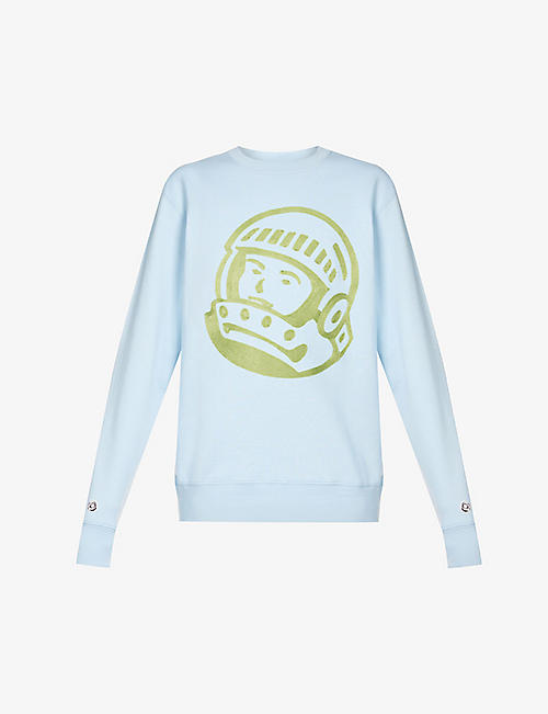 BILLIONAIRE BOYS CLUB: Astro logo-print cotton-jersey sweatshirt
