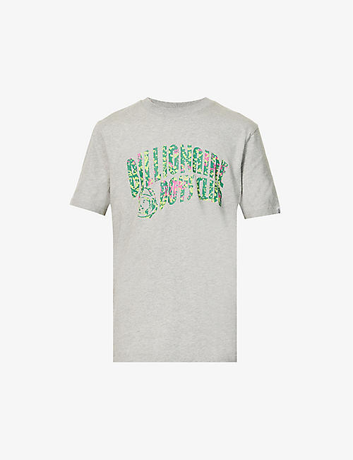 BILLIONAIRE BOYS CLUB: Jungle Camo Arch logo-print cotton-jersey T-shirt