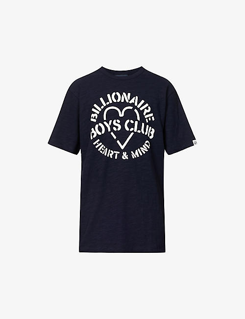 BILLIONAIRE BOYS CLUB: Heart & Mind oversized cotton-jersey T-shirt