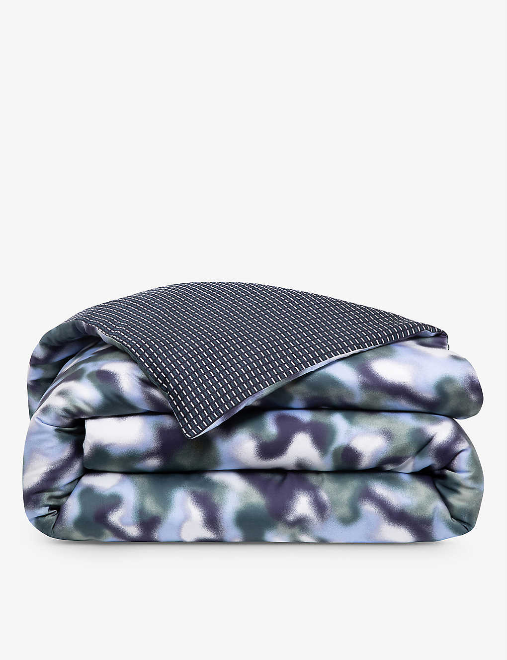 Kenzo Multicoloured Kclouds Graphic-print Woven Duvet Cover