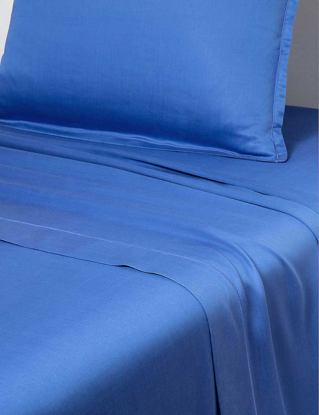 Kenzo Blue - Electric Iconic Woven Double Flat Sheet 240 X 295cm