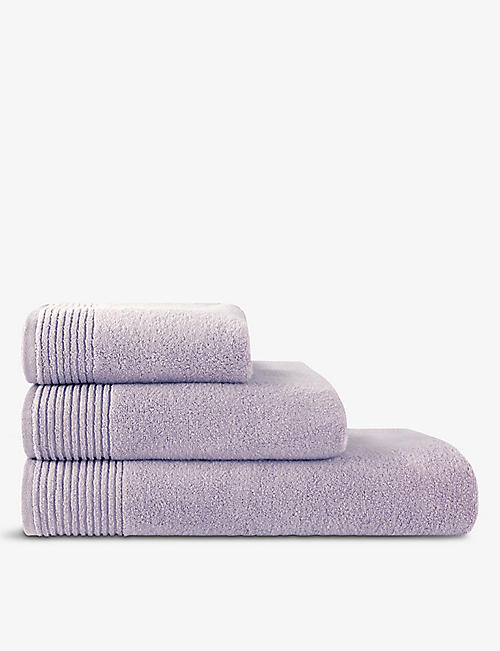 OLIVIER DESFORGES: Alizee embroidered cotton towel
