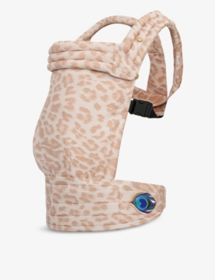 ARTIPOPPE - Zeitgeist Leopard Gold cotton baby carrier