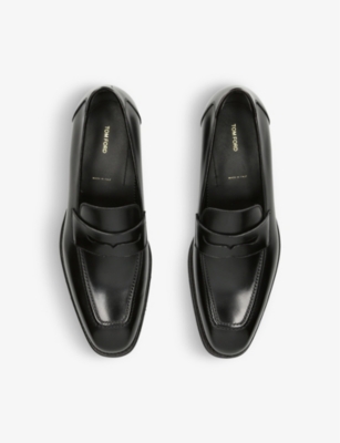 TOM FORD Claydon slip-on leather loafers