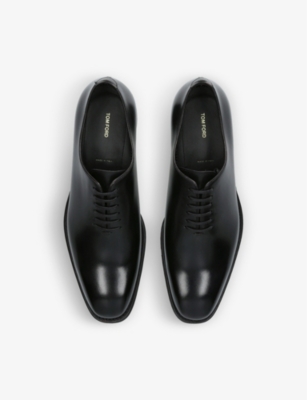 TOM FORD: Claydon lace-up leather shoes