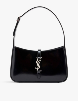 SAINT LAURENT: Le 5 à 7 monogram leather hobo bag