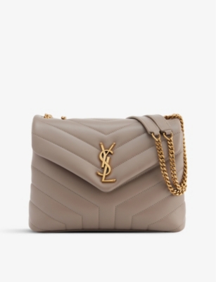 SAINT LAURENT - Loulou small leather shoulder bag | Selfridges.com