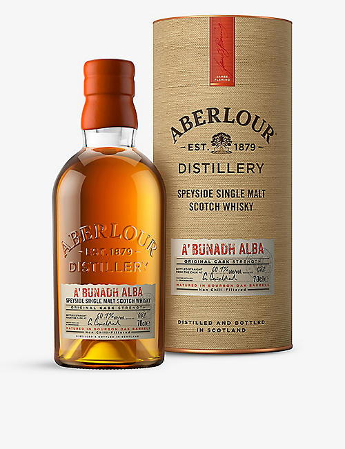 WHISKY AND BOURBON: Aberlour A'Bunadh Alba single-malt Scotch whisky 700ml