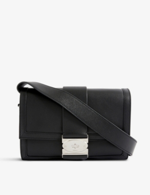 Malena Castell PU Leather Sling Bag For Women - Small Crossbody Chest Bag With 5 Pockets, Adjustable Strap, Travel & Daily Use