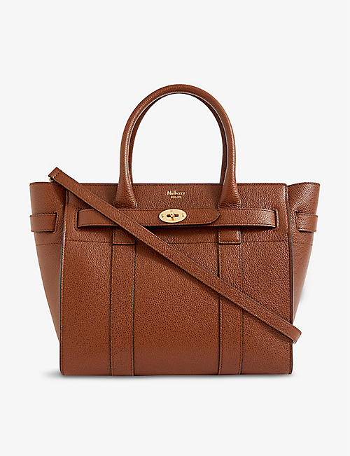 MULBERRY: Bayswater Zipped small leather shoulder bag