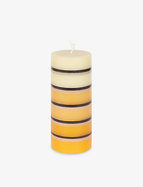 MISSONI HOME: Totem striped wax candle 24cm