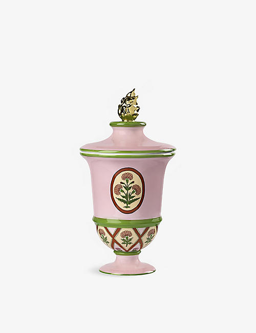 GINORI 1735: Anfora Rajathra Palace scented candle 490g