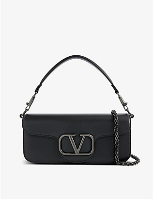 VALENTINO GARAVANI: VLOGO leather shoulder bag