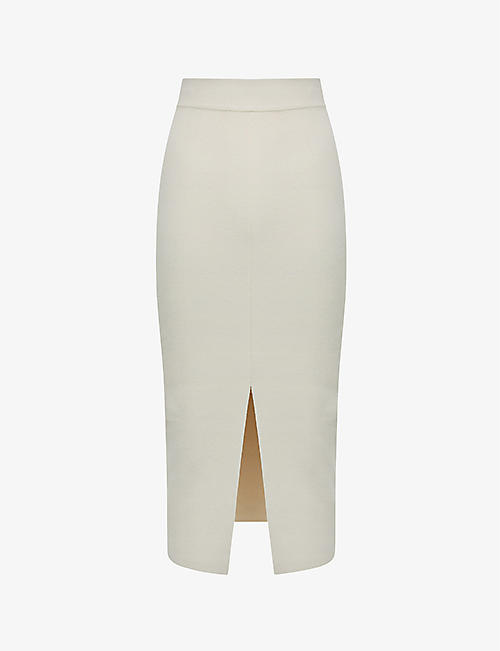 REISS: Erin co-ord knitted pencil skirt