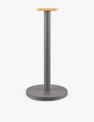 ALESSI: Mattina steel and resin kitchen roll holder 33cm