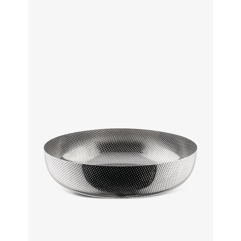 Alessi Nocolor Extra Ordinary Texture Perforated Stainless-steel Bowl 25cm