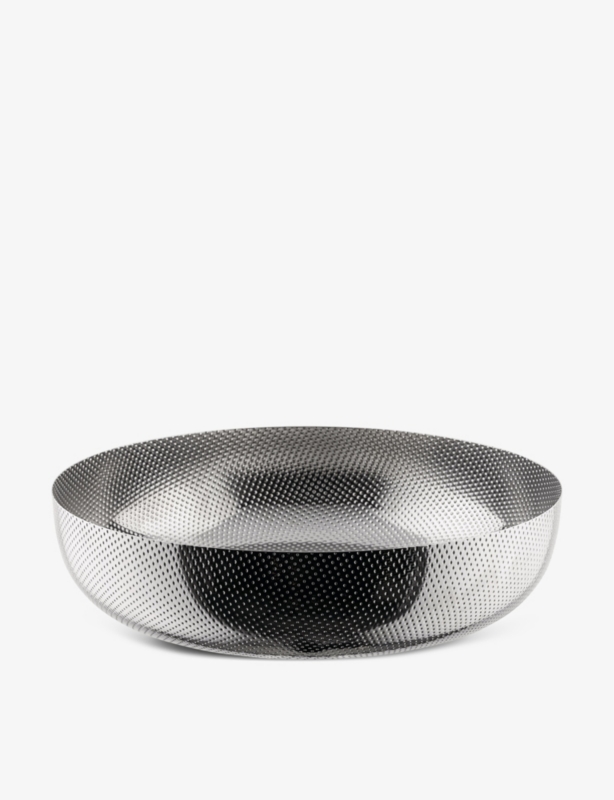 Extra Ordinary Texture perforated stainless-steel bowl 25cm