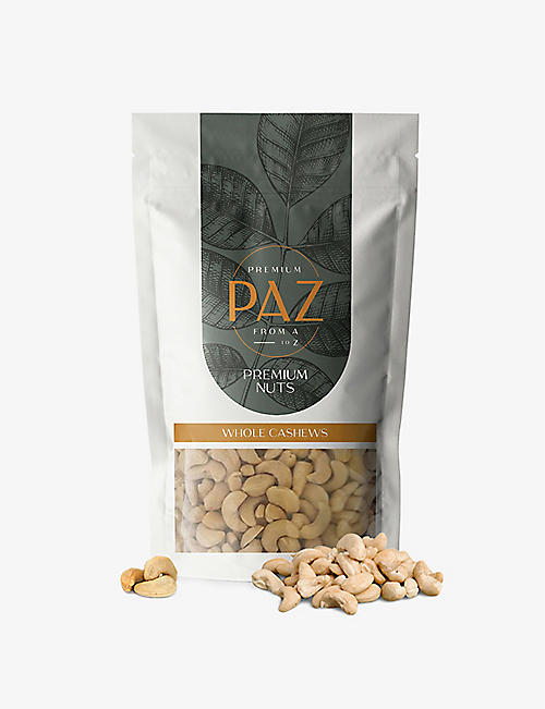 SNACKS: PAZ Raw whole cashews 113g