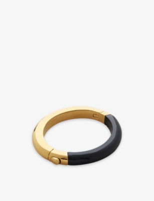 Shop Monica Vinader Women's Gold Kate Young 18ct Yellow Gold-plated Vermeil Sterling-silver And Gemstone