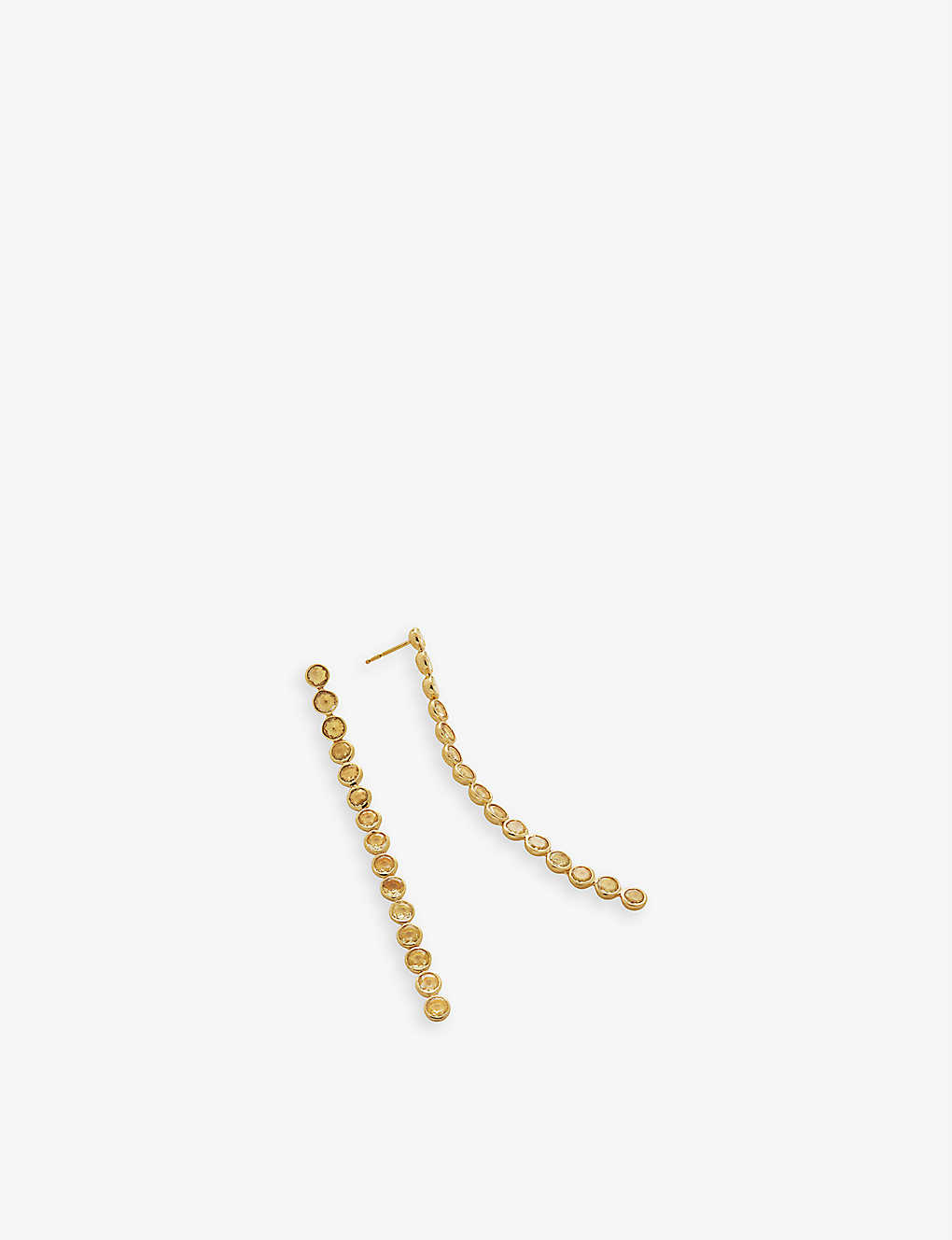 Monica Vinader Cocktail 18ct Yellow Gold-plated Vermeil Sterling-silver Earrings