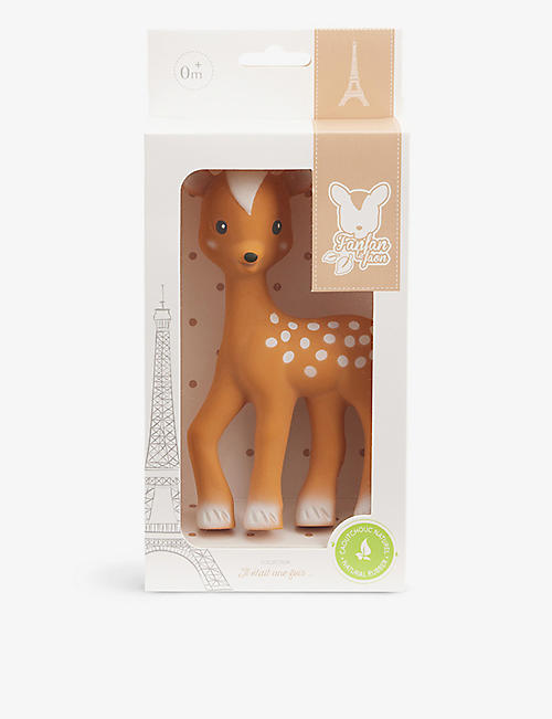 SOPHIE THE GIRAFFE: Fanfan The Fawn rubber teething ring 16cm