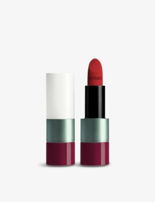 Hermes Rouge Hermès Matte Lipstick 3.5g In 76 Rouge Cinabre | ModeSens