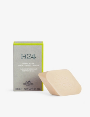 HERMES: H24 face and body cleansing bar 100g
