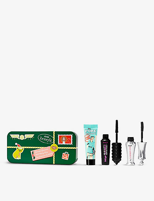 BENEFIT：Merry Mini Mail 睫毛膏、妆前乳和眉胶礼品套装