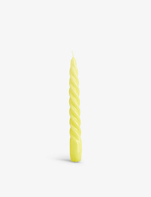 HAY: Twist paraffin wax candle 20cm