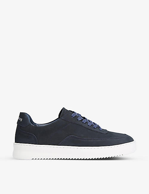 FILLING PIECES: Mondo 2.0 Ripple leather low-top trainers