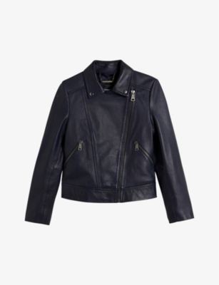 Ted baker leather hot sale biker jacket