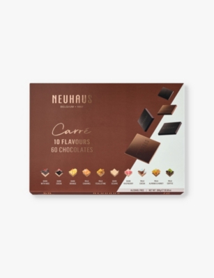NEUHAUS: Carré box of 60 assorted chocolates 300g