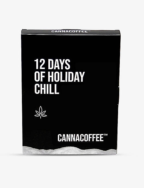 COFFEE: Cannacoffee 12 Days Of Holiday Chill CBD coffee pods 68g