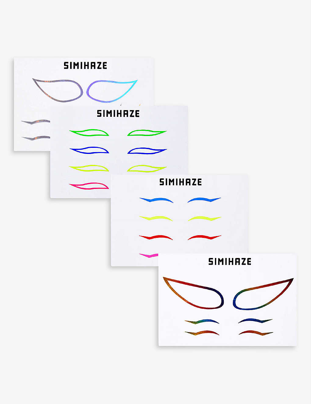 Simihaze Beauty Eye Play Rave Pack Eye Sticker Set Of Four