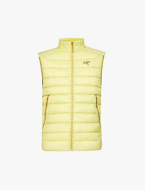 ARCTERYX: Cerium brand-embroidered padded shell-down gilet