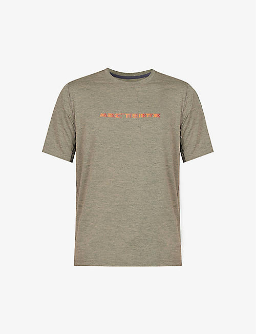 ARCTERYX: Cormac Arc'word brand-print regular-fit woven T-shirt