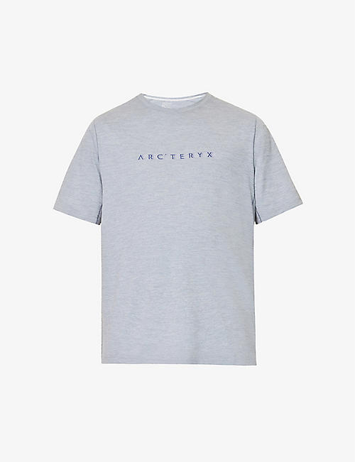 ARCTERYX: Cormac Arc'word brand-print regular-fit woven T-shirt