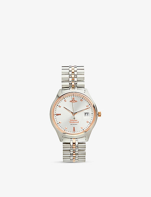 VIVIENNE WESTWOOD WATCHES: Camberwell stainless steel quartz watch