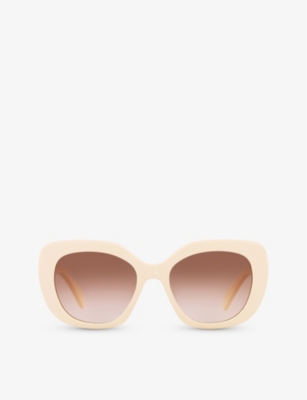 CELINE CL000366 CL40226U butterfly-frame acetate sunglasses