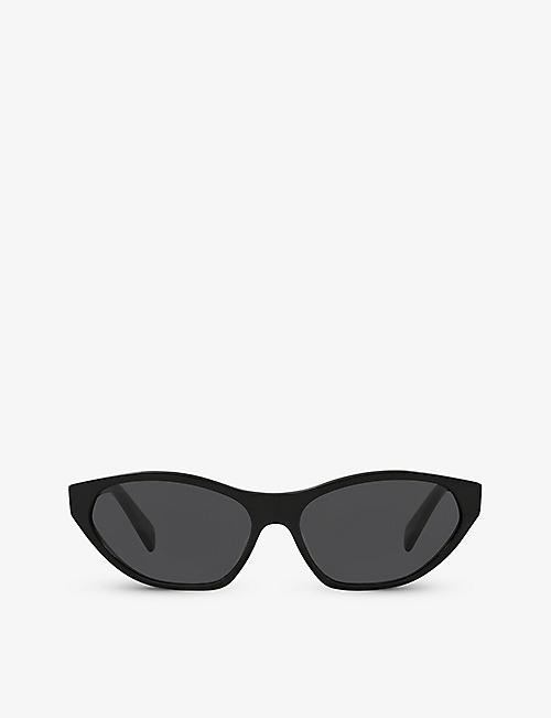 CELINE: CL000371 CL40251U tortoiseshell cat-eye acetate sunglasses